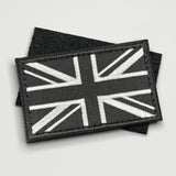 Black Union Jack Patch, Hook & Loop, 8cm | Task Outdoor