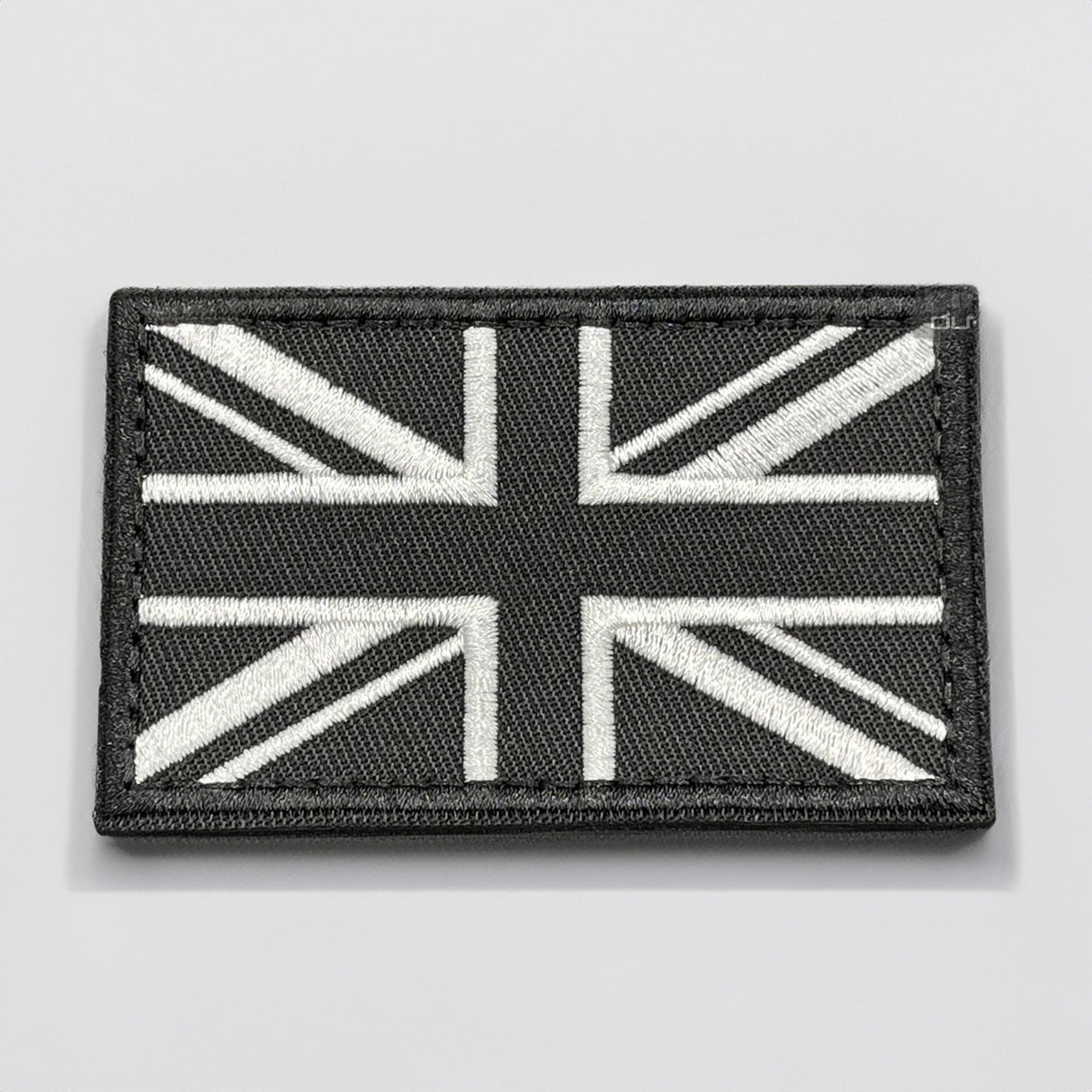 Black Union Jack Patch, Hook & Loop, 8cm | Task Outdoor