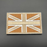 Coyote Union Jack Patch, Hook & Loop, 8cm | Task Outdoor