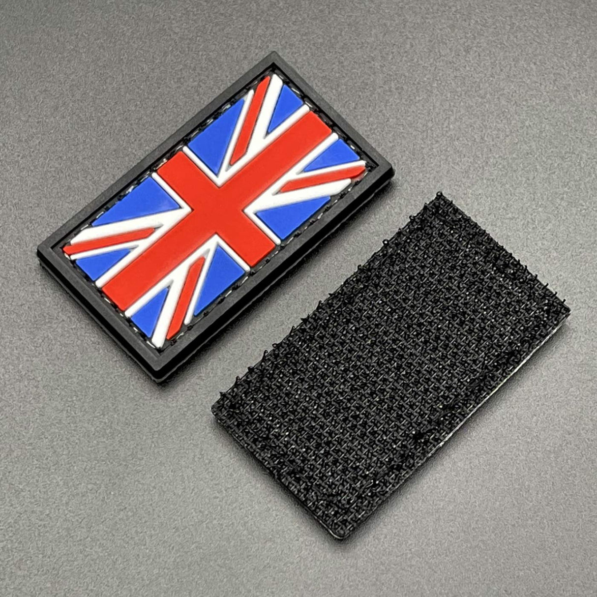 Mini Union Jack Patch, PVC, Hook & Loop, 4.5cm, Full Colour | Task Outdoor