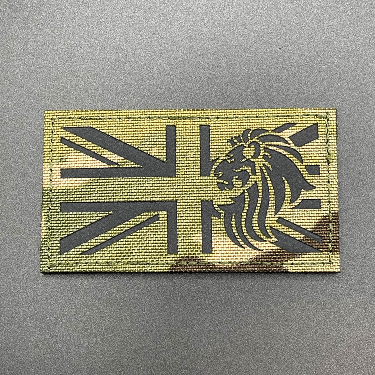 IR Union Jack with English Lion Patch, MTP Camo, Hook & Loop | Task Outdoor