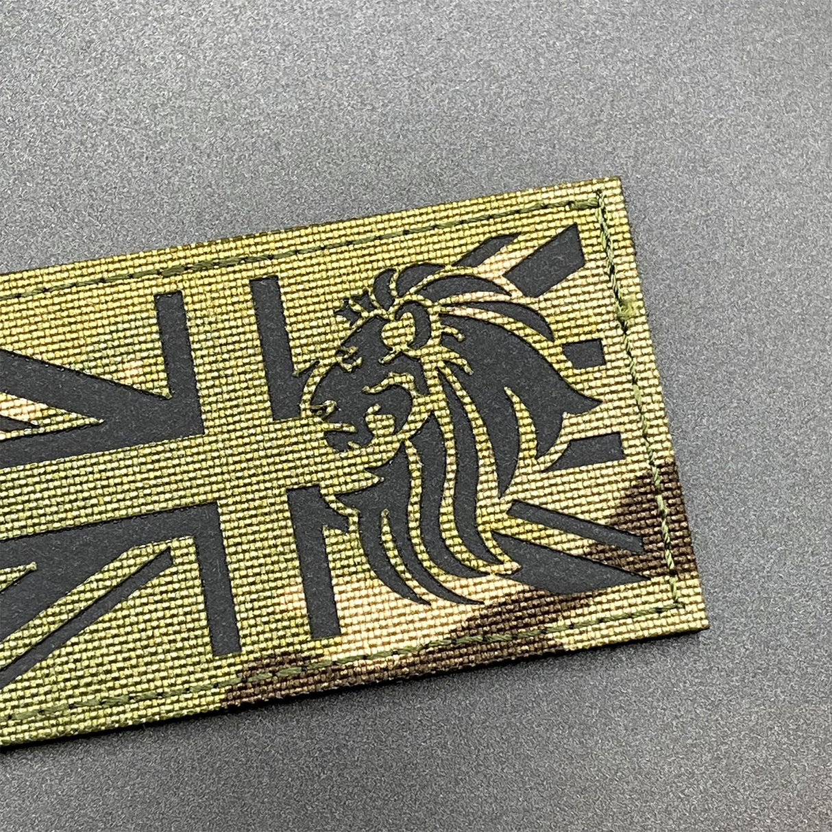 IR Union Jack with English Lion Patch, MTP Camo, Hook & Loop | Task Outdoor