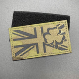 IR Union Jack with Irish Clover Patch, MTP Camo, Hook & Loop | Task Outdoor