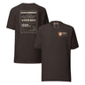 Summit Series Snowdon T-Shirt in Brown, back and front view