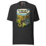 It's Just a Bit of a Scramble T-Shirt in Dark Grey, front view