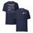Summit Series Slieve Donard T-Shirt in Navy, back and front view