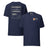 Summit Series Snowdon T-Shirt in Navy, back and front view