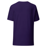 Sloth Hiking Club: Hilltop T-Shirt in Team Purple, plain back view