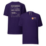 Summit Series Ben Nevis T-Shirt in Team Purple, back and front view