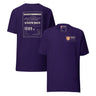 Summit Series Snowdon T-Shirt in Team Purple, back and front view