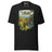 It's Just a Bit of a Scramble T-Shirt in Vintage Black, full front view with the printed neck label