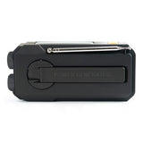 Highlander Universal Survival Emergency Hub powerbank from the back on white background