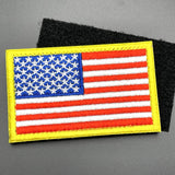 USA Flag Patch, Hook & Loop, 8cm | Task Outdoor