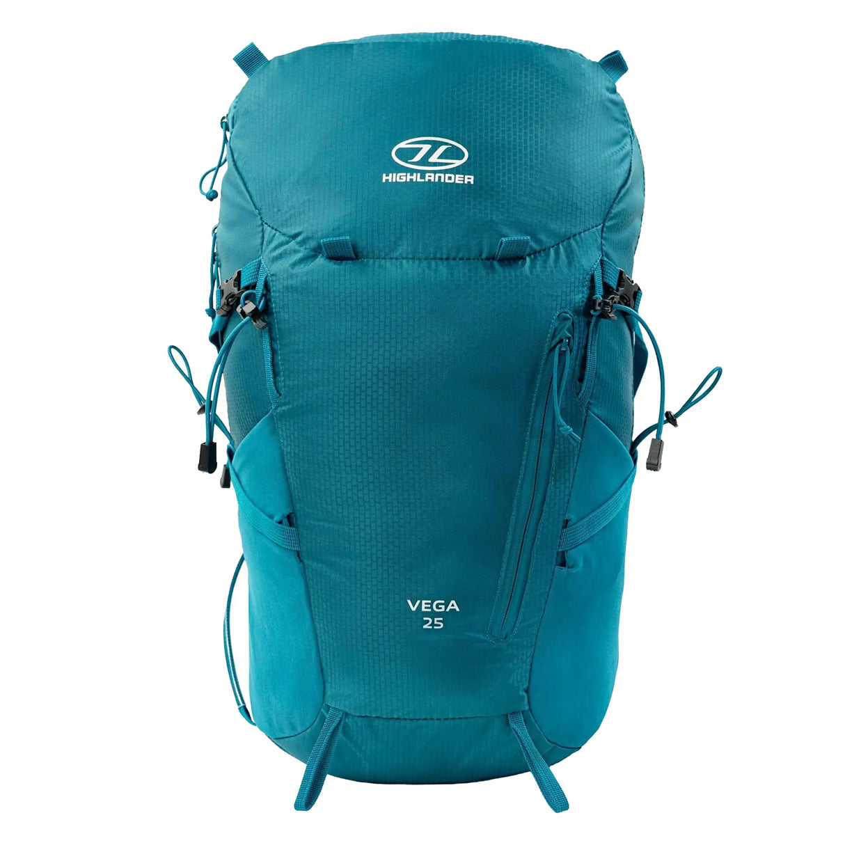 Highlander Women's Vega Rucksack 25L - in Teal from the front on white background