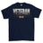 British Army Veteran Printed T-Shirt - Navy Blue