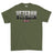 British Army Veteran Printed T-Shirt - Olive Green