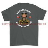 Veterans Rule 'Army Bod' Printed T-Shirt - Charcoal