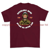 Veterans Rule 'Army Bod' Printed T-Shirt - Maroon