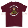 Veterans Rule 'Army Bod' Printed T-Shirt - Maroon