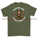 Veterans Rule 'Army Bod' Printed T-Shirt - Military Green