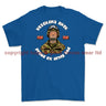 Veterans Rule 'Army Bod' Printed T-Shirt - Royal Blue
