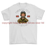 Veterans Rule 'Army Bod' Printed T-Shirt - White