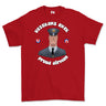 Veterans Rule 'Proud RAF Airman' Printed T-Shirt - Red