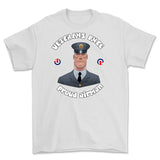 Veterans Rule 'Proud RAF Airman' Printed T-Shirt - White