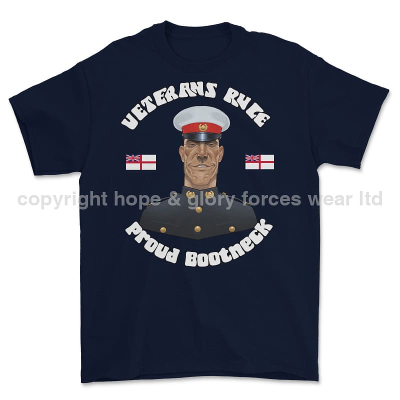 Veterans Rule 'Proud Bootneck' Printed T-Shirt - Colourway 5