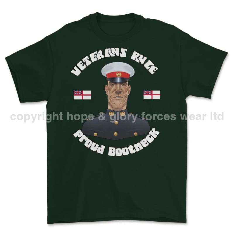 Veterans Rule 'Proud Bootneck' Printed T-Shirt - Colourway 2