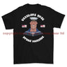 Veterans Rule 'Proud Matelot' Printed T-Shirt - Black