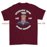 Veterans Rule 'Proud Matelot' Printed T-Shirt - Maroon
