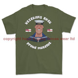 Veterans Rule 'Proud Matelot' Printed T-Shirt - Military Green