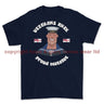 Veterans Rule 'Proud Matelot' Printed T-Shirt - Navy Blue