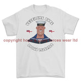 Veterans Rule 'Proud Matelot' Printed T-Shirt - White