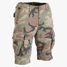 Mil-Tec Vintage Combat Shorts Woodland Camo | Task Outdoor