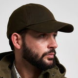 Jack Pyke Wax Baseball Cap from the front right on white background