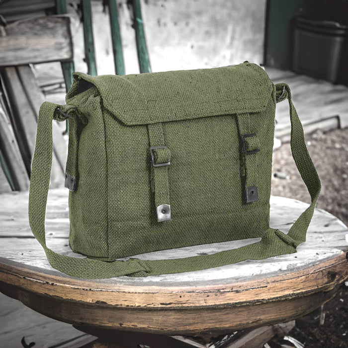 Highlander Canvas Webbing Haversack Vintage Style | Task Outdoor