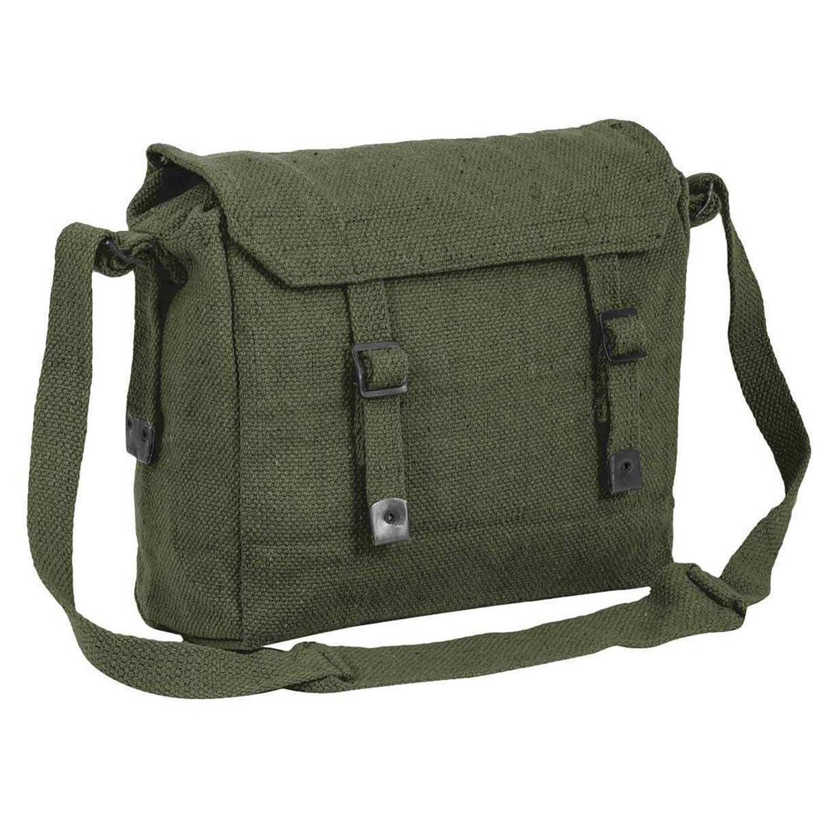 Highlander Canvas Webbing Haversack Olive Green | Task Outdoor