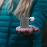 Highlander Wee Banshee Micro Lightweight Air Pump with Light in the outdoors