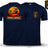 WOKKA WOKKA Double Print T-Shirt - Navy Blue
