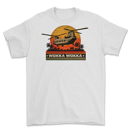 WOKKA WOKKA Chinook Printed T-Shirt - White