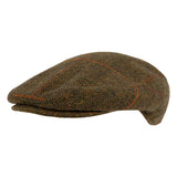 Jack Pyke Wool Blend Flat Cap Tweed Brown | Task Outdoor