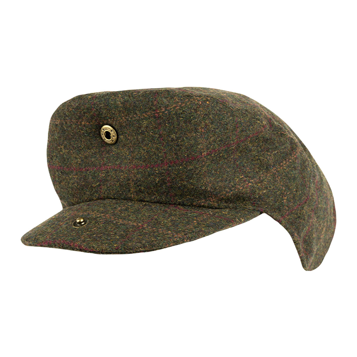 Jack Pyke Wool Blend Flat Cap Dark Olive | Task Outdoor