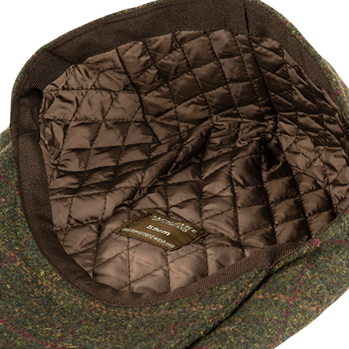 Jack Pyke Wool Blend Flat Cap Dark Olive | Task Outdoor