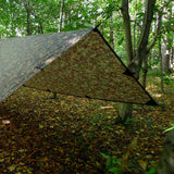 DD Tarp XL in MC Camo for camping