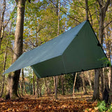 DD Tarp XL in olive green for camping as a basha