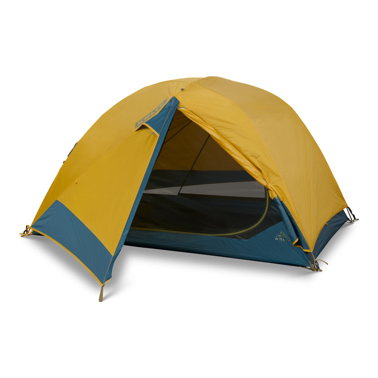Kelty Far Out 2 Person Tent with Footprint pitched with flysheet