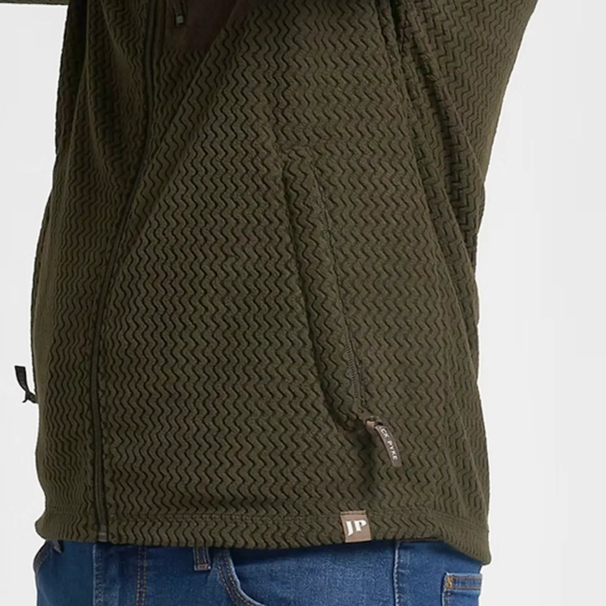 Jack Pyke Lightweight Z Fleece Jacket Dark Olive | Task Outdoor