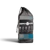 Zero Ice Reusable Cubes - Large in their black mesh drawstring bag